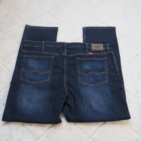 Wrangler Mne's Blue Slim Straight Jens - Picture 2 of 3